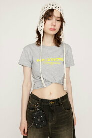 SLY LOGO COMPACT Tシャツ スライ トップス カットソー・Tシャツ ホワイト ブラック ピンク グレー