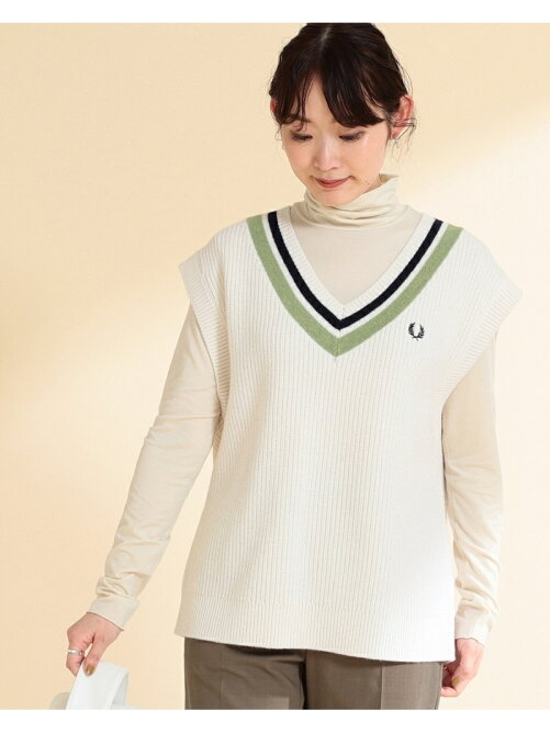 Beams Women Fred Perry Ray Beams 別注 チルデン ニット ベスト Rakuten Fashion 楽天ファッション 旧楽天ブランドアベニュー Dj2293 Beams Women Fred Perry Ray Beams 別注 チルデン ニット ベスト Rakuten Fashion 楽天ファッション 旧楽天ブランドアベニュー Dj2293
