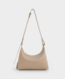 �ySALE�^30%OFF�zCHARLES & KEITH Aurelie �I�����[ �g���y�[�Y�z�[�{�[�o�b�O �`���[���Y�A���h�L�[�X �o�b�O �V�����_�[�o�b�O �x�[�W�� �u���b�N�y���������z