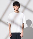 【WEB限定】【新素材 / 新型】エンジニアドテックT リラックスフォルムクルーネックTシャツ