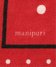 manipuri インドストール ジオメドット 120x120cm 163333009