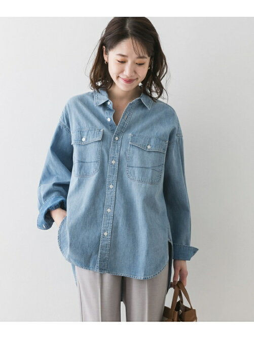 Urban Research Rosso Classy 5月号掲載 Something F By Rosso 別注デニムシャツチュニック Rakuten Fashion 楽天ファッション 旧楽天ブランドアベニュー Cf3294