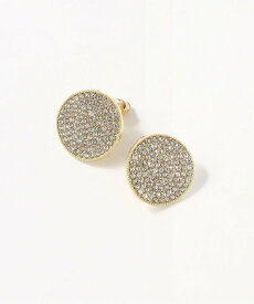 【SALE／50%OFF】Donnaruma Donnaruma/(W)サークルパヴェピアス ドンナルンマ アクセサリー・腕時計 ピアス ゴールド