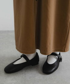 【SALE／40%OFF】URBAN RESEARCH レザーバレエシューズ アーバンリサーチ シューズ・靴 バレエシューズ ブラック【送料無料】