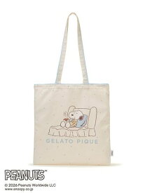 gelato pique 【PEANUTS】トートバッグ ジェラートピケ バッグ エコバッグ・サブバッグ ピンク【送料無料】