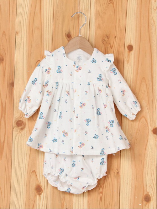 Petit Bateau K プリントブルマ付長袖ワンピース Rakuten Fashion 楽天ファッション 旧楽天ブランドアベニュー Bn5295