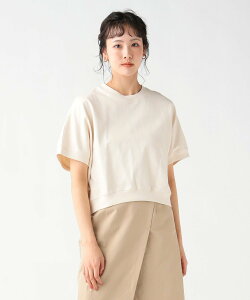 BEAMS HEART WOMEN �{�����[�� ���[�Y T�V���c �r�[���X �n�[�g �g�b�v�X �J�b�g�\�[�ET�V���c �z���C�g �O���[�y���������z