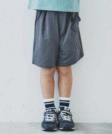 THE SHOP TK 【110-160】マルチファンクションハーフパンツ/吸水速乾・UV・イージーケア ザ ショップ ティーケー パンツ その他のパンツ グレー イエロー ベージュ