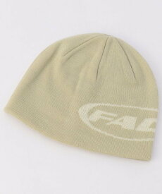 【SALE／60%OFF】FAD LOGO SHORT BEANIE 24AW フリークスストア 帽子 ニット帽・ビーニー ベージュ ブラック グレー
