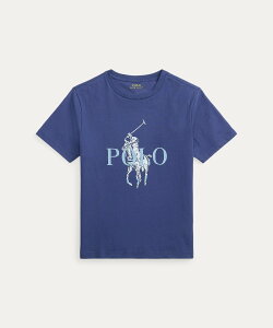 POLO RALPH LAUREN (�{�[�C�Y 8��~20��)Big Pony �R�b�g�� �W���[�W�[ T�V���c �����t���[���� �g�b�v�X �J�b�g�\�[�ET�V���c �l�C�r�[�y���������z