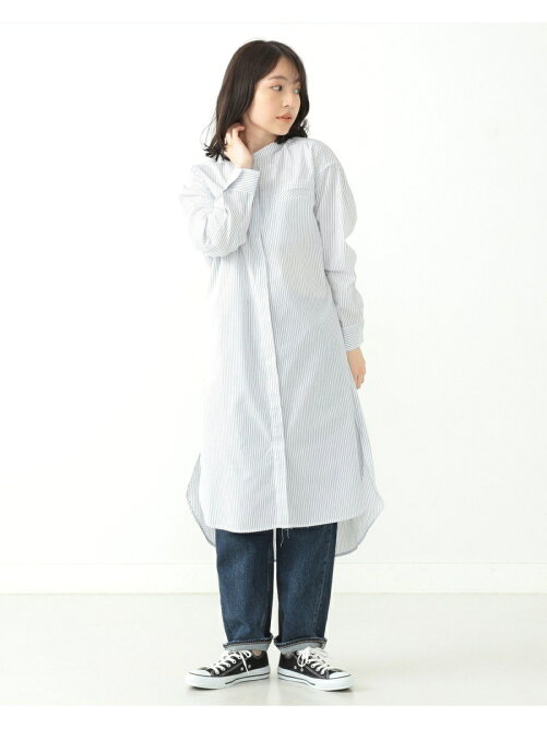 Beams Heart Beams Heart 先染めストライプ シャツワンピース Rakuten Fashion 楽天ファッション 旧楽天ブランドアベニュー Cj6297