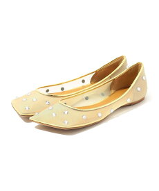 【SALE／50%OFF】TOMORROWLAND GOODS PIPPICHIC LINDA DIAMOND フラットシューズ トゥモローランド シューズ・靴 バレエシューズ ベージュ【送料無料】