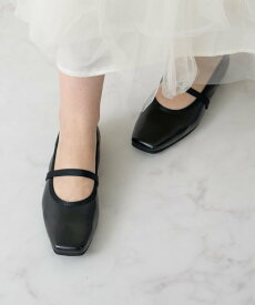 【SALE／49%OFF】Bridget Birkin 【Bridget Birkin】エラスティックバンドスクエアバレエシューズ ブリジットバーキン シューズ・靴 バレエシューズ ゴールド ブルー【送料無料】