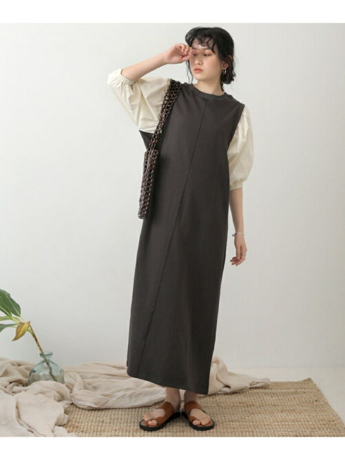 Bou Jeloud 袖異素材スウェットワンピース Rakuten Fashion 楽天ファッション 旧楽天ブランドアベニュー Cu1298