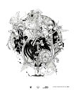 CONVERSE TOKYO 【CLAMP】＜KOSUKE KAWAMURA＞グラフィックポスター コンバーストウキョウ インテリア・生活雑貨 その…