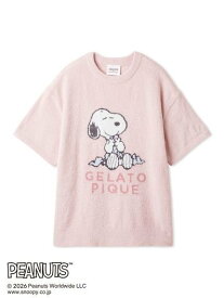 gelato pique 【PEANUTS】スムーズィージャガードプルオーバー ジェラートピケ インナー・ルームウェア その他のインナー・ルームウェア ピンク【送料無料】