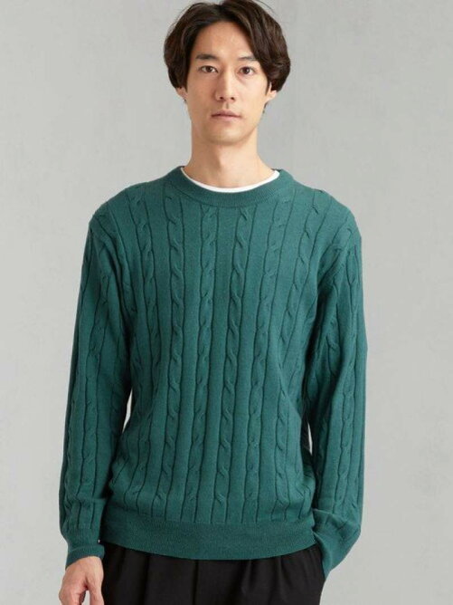 United Arrows Ltd Outlet Nm コットン カシミヤ ケーブル クルーネック ニット Rakuten Fashion 楽天ファッション 旧楽天ブランドアベニュー Bu5299