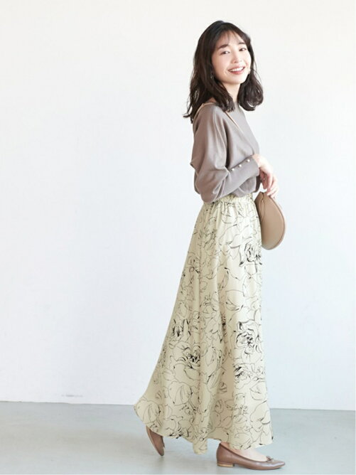 Coca モダンフラワープリントスカート Rakuten Fashion 楽天ファッション 旧楽天ブランドアベニュー By4299