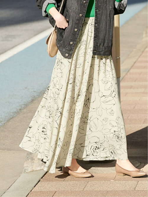 Coca モダンフラワープリントスカート Rakuten Fashion 楽天ファッション 旧楽天ブランドアベニュー By4299