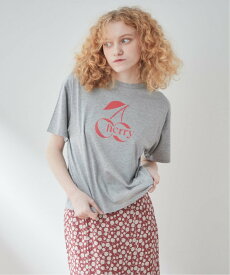 【SALE／30%OFF】DEICY DEICY/cherry Tシャツ デイシー トップス カットソー・Tシャツ ベージュ ホワイト グレー【送料無料】