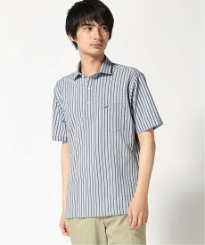 【SALE／50%OFF】CROCODILE (M)ニット サッカー ポロシャツ クロコダイル トップス ポロシャツ ネイビー ベージュ【送料無料】