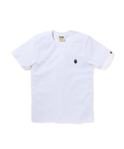 A BATHING APE APE HEAD ONE POINT TEE #1 �A �x�C�V���O �G�C�v �g�b�v�X �J�b�g�\�[�ET�V���c �z���C�g�y���������z