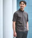 UNITED ARROWS green label relaxing 【WEB限定】JUST fit デイリー ドライ ボタンダウン 半袖 ポロシャツ -吸水速乾…