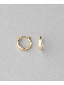 ete K10ピアスフープ エテ アクセサリー ピアス イエロー ゴールド【送料無料】