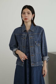 JILL STUART [Lee * JILL STUARTコラボ]COWBOY ジャケット ジルスチュアート ジャケット・アウター テーラードジャケット・ブレザー ブルー ブラック【送料無料】