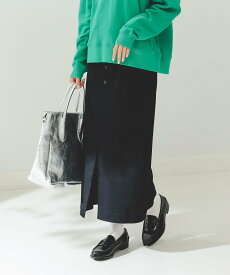 【SALE／50%OFF】B:MING by BEAMS B:MING by BEAMS / カツラギ タイトスカート ビームス アウトレット スカート ロング・マキシスカート ブルー ホワイト ブラック【送料無料】