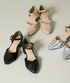 【SALE／10%OFF】a.v.v セパレートパンプス アー・ヴェ・ヴェ シューズ・靴 その他のシューズ・靴 シルバー ブラック ベージュ【送料無料】