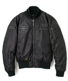 【SALE／30%OFF】Vanson Leathers MA-1 JACKET バンソンレザーズ ジャケット・アウター MA-1 ブラック【送料無料】