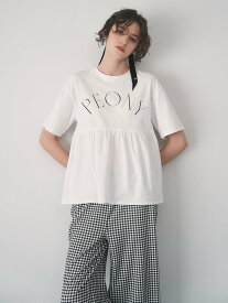 SNIDEL HOME 【Moispro】Tシャツ スナイデルホーム トップス カットソー・Tシャツ ホワイト グレー ネイビー【送料無料】