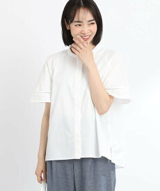 【SALE／40%OFF】Reflect 【春SALE/E-QUALITY/手洗い可】ラグランスリーブブラウス リフレクト トップス シャツ・ブラウス ホワイト【送料無料】