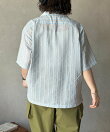 ワッペンドビー半袖開襟シャツ
