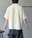 ワッペンドビー半袖開襟シャツ