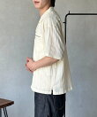 ワッペンドビー半袖開襟シャツ