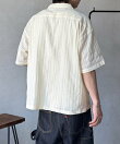 ワッペンドビー半袖開襟シャツ