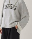 【marmors】ロゴスウェットルーズプルオーバー<セットアップ対応>