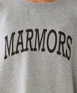 【marmors】ロゴスウェットルーズプルオーバー<セットアップ対応>
