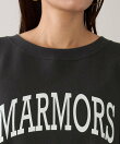 【marmors】ロゴスウェットルーズプルオーバー<セットアップ対応>