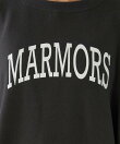 【marmors】ロゴスウェットルーズプルオーバー<セットアップ対応>