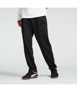 【SALE/30%OFF】PUMA ユニセックス T7 トラックパンツ レギュラー プーマ パンツ ジャージ・スウェットパンツ ブラック【送料無料】