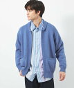 【SALE／80%OFF】UNITED ARROWS green label relaxing コットンポリエステル ショールジップ カーディガン ユナイテッドアローズ アウトレット トップス カーディガン ホワイト ブラック ブルー