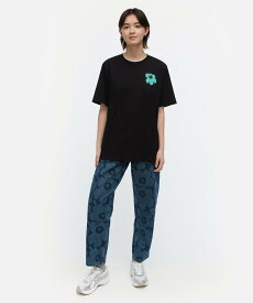 【SALE／52%OFF】Marimekko 【アジア限定】Embla Unikko Placement Tシャツ マリメッコ トップス シャツ・ブラウス ブラック【送料無料】