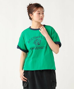 BEAMS HEART WOMEN ���o�[�V�u�� �v�����g T�V���c 26SS �t�F�X �E�H�b�V���u�� �r�[���X �n�[�g �g�b�v�X �J�b�g�\�[�ET�V���c �O���[�� �C�G���[�y���������z