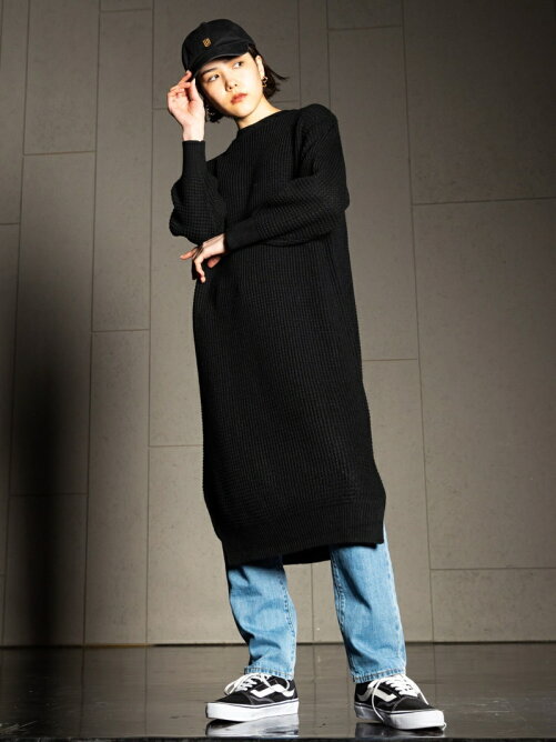 Koe ビッグワッフルニットワンピース Rakuten Fashion 楽天ファッション 旧楽天ブランドアベニュー Ab9303