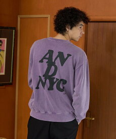 【SALE／50%OFF】BAYFLOW SUNSETスウェットプルオーバー ベイフロー トップス スウェット・トレーナー パープル グレー ホワイト ベージュ