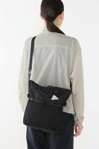 and wander PE/CO 2way bag �A���h�����_�[ �o�b�O ���̑��̃o�b�O �J�[�L�O���[�� �u���b�N�y���������z