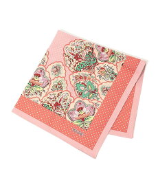 SOULEIADO SOULEIADO コットンプリント バンダナ トゥモローランド ファッション雑貨 スカーフ・バンダナ ブラウン ピンク グリーン